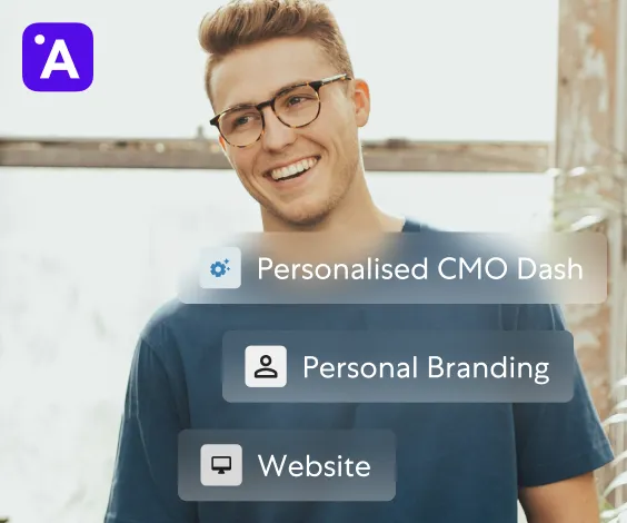 Man smiling, happy with the execution of a marketing strategy delivered by Point A Marketing, expert marketing strategies that help companies save money, improve efficiencies, and achieve business growth, professional digital marketing services in Luxembourg.